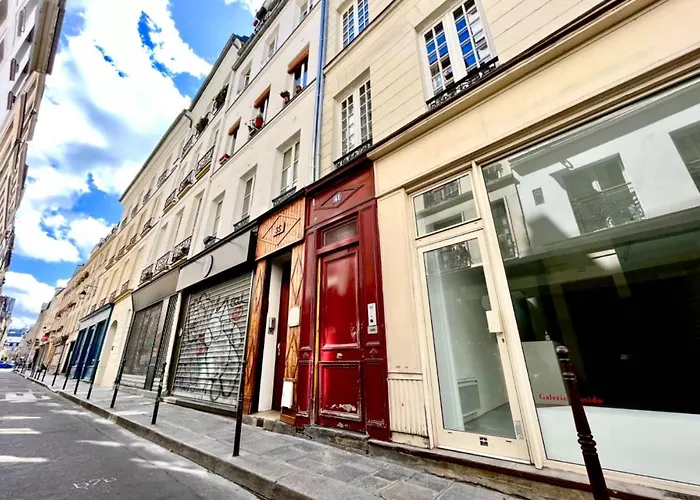 Lägenhet Chic Flat In The Heart Of Marais Near Pompidou Centre